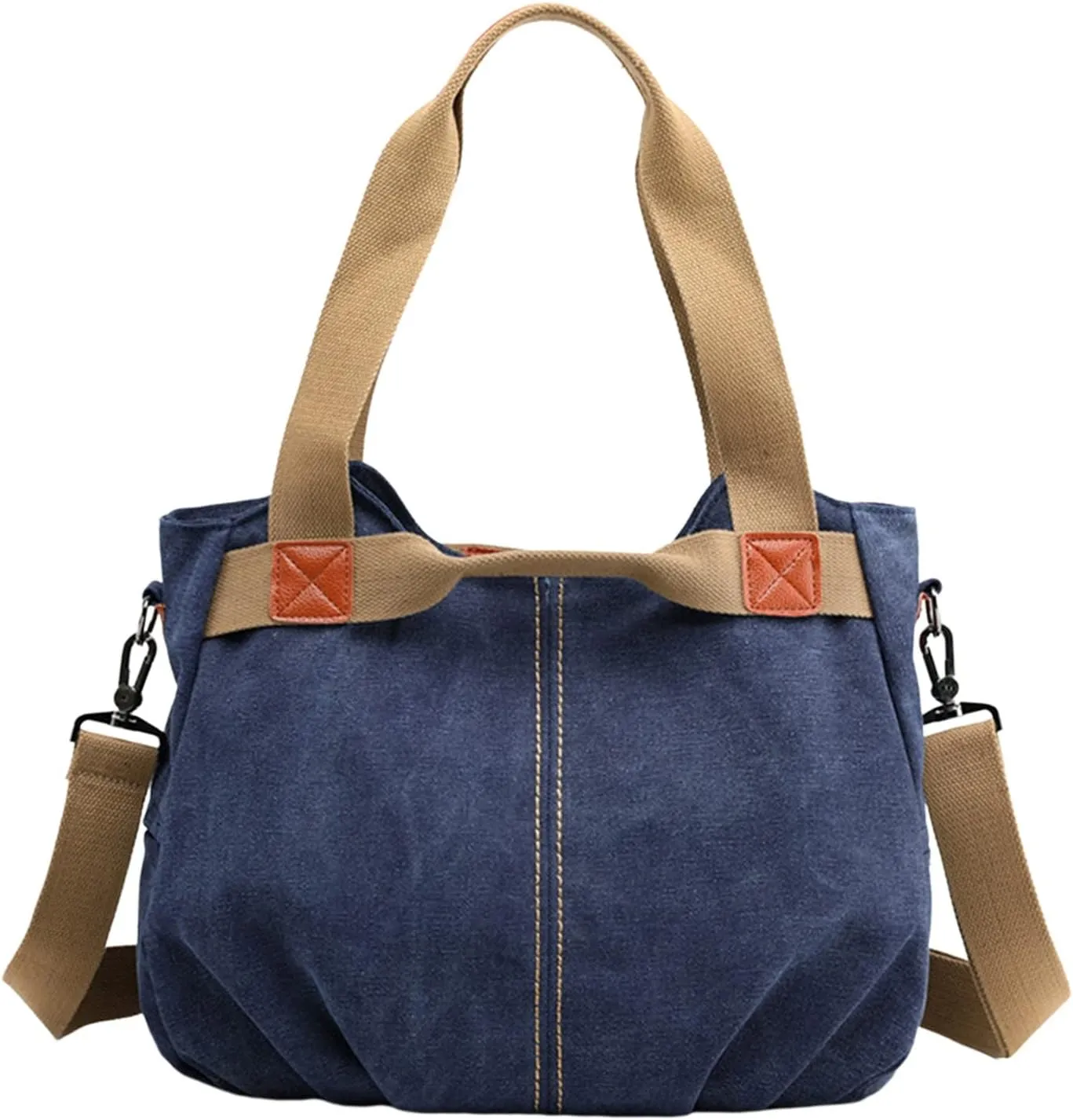 Quilted Crossbody Purses for Women Retro Studded Crossbody Bags Small Shoulder Purses Trendy Clutch Saddle Bag(Blue)