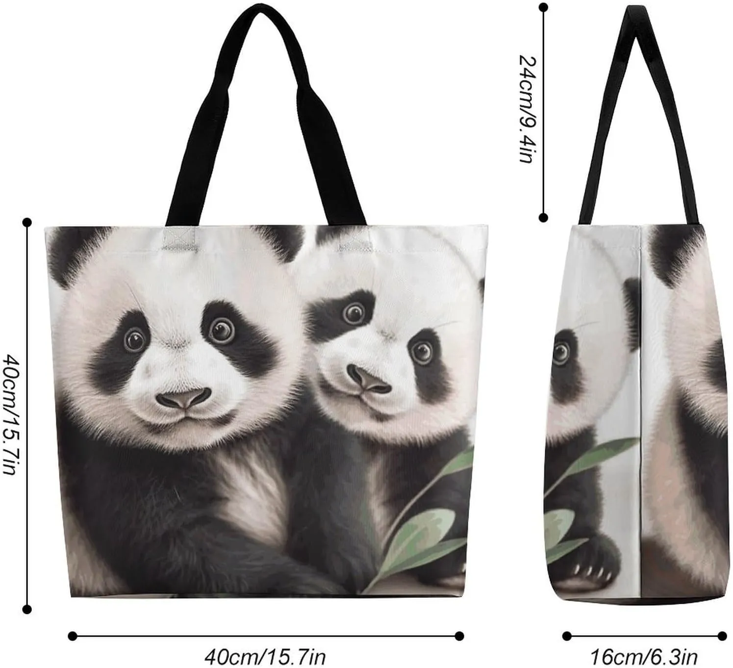 Red Eyed Tree Frog Tote Bags, Reusable Grocery Bags, Large Shopping Bag, Shoulder Bag for Women