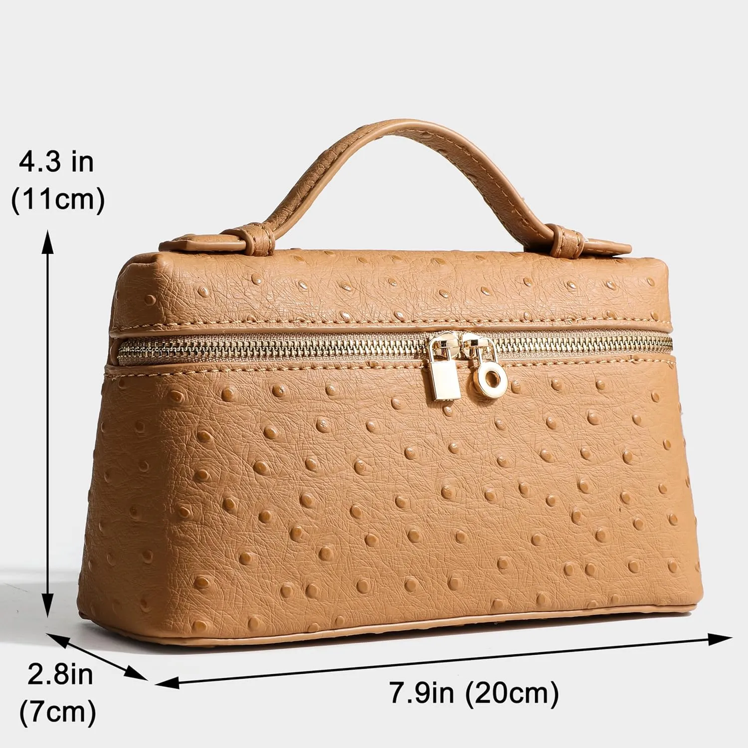 Rejolly Crossbody Bag for Women Small Pouch Top-Handle Leather Bag Designer Shoulder Handbag Quiet Luxury Trendy Purse