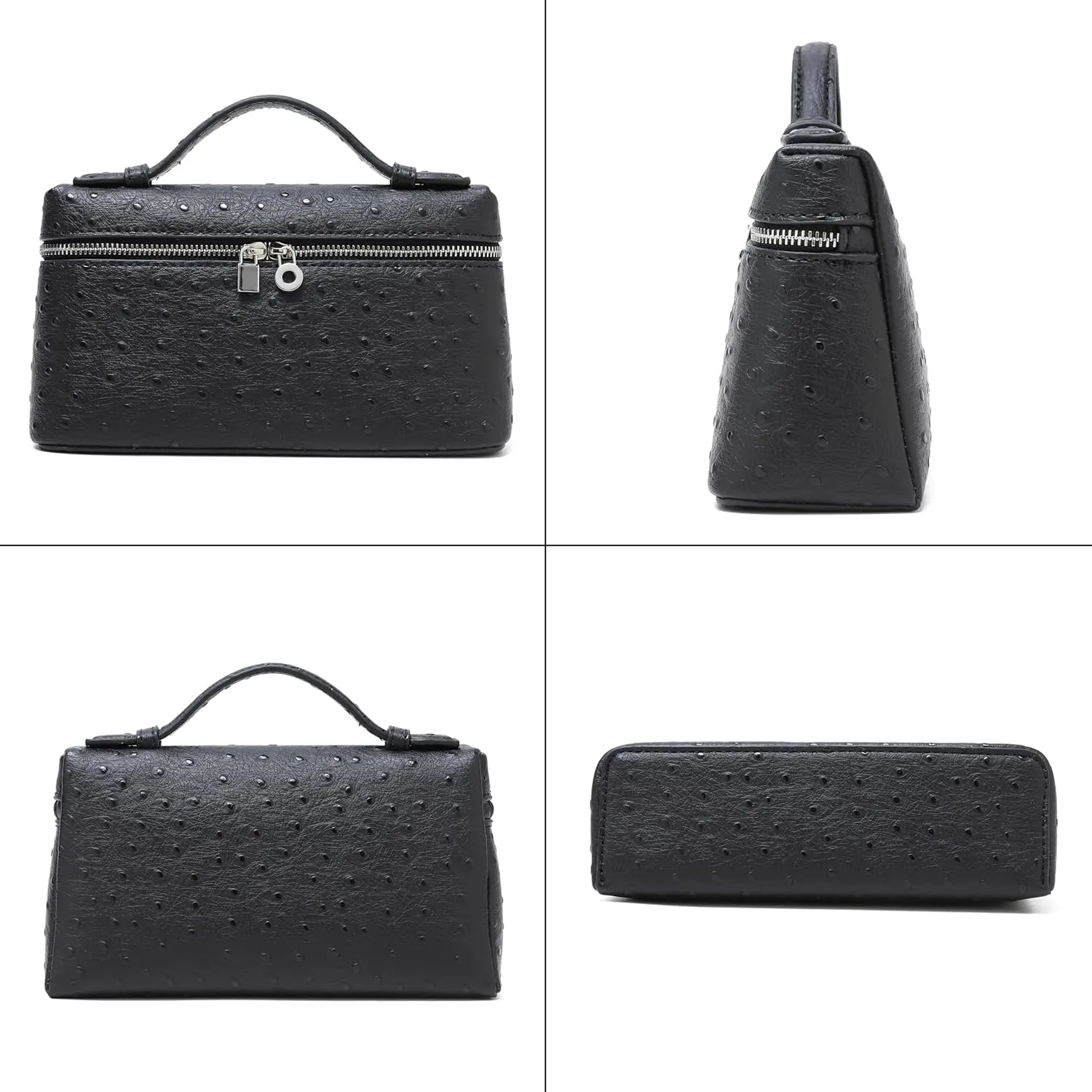 Rejolly Crossbody Bag for Women Small Pouch Top-Handle Leather Bag Designer Shoulder Handbag Quiet Luxury Trendy Purse
