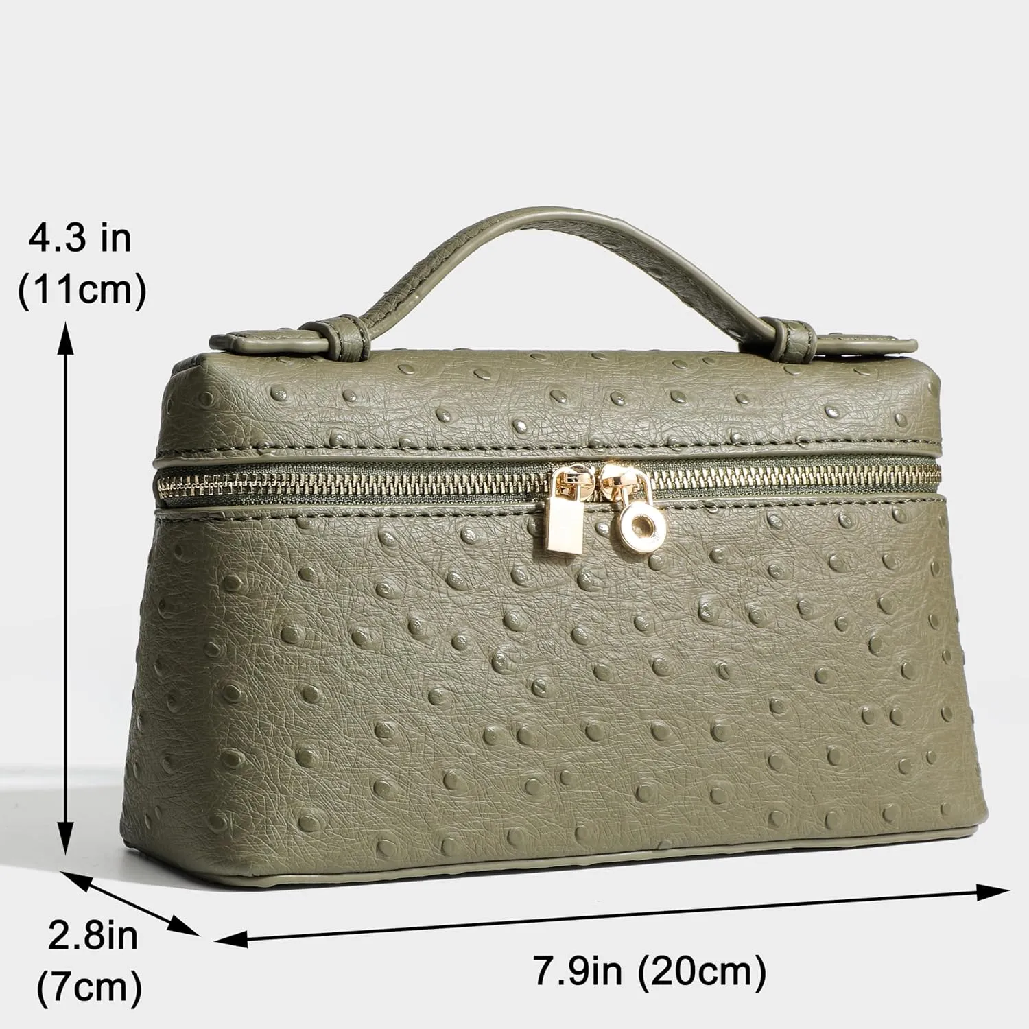 Rejolly Crossbody Bag for Women Small Pouch Top-Handle Leather Bag Designer Shoulder Handbag Quiet Luxury Trendy Purse