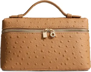 Rejolly Crossbody Bag for Women Small Pouch Top-Handle Leather Bag Designer Shoulder Handbag Quiet Luxury Trendy Purse
