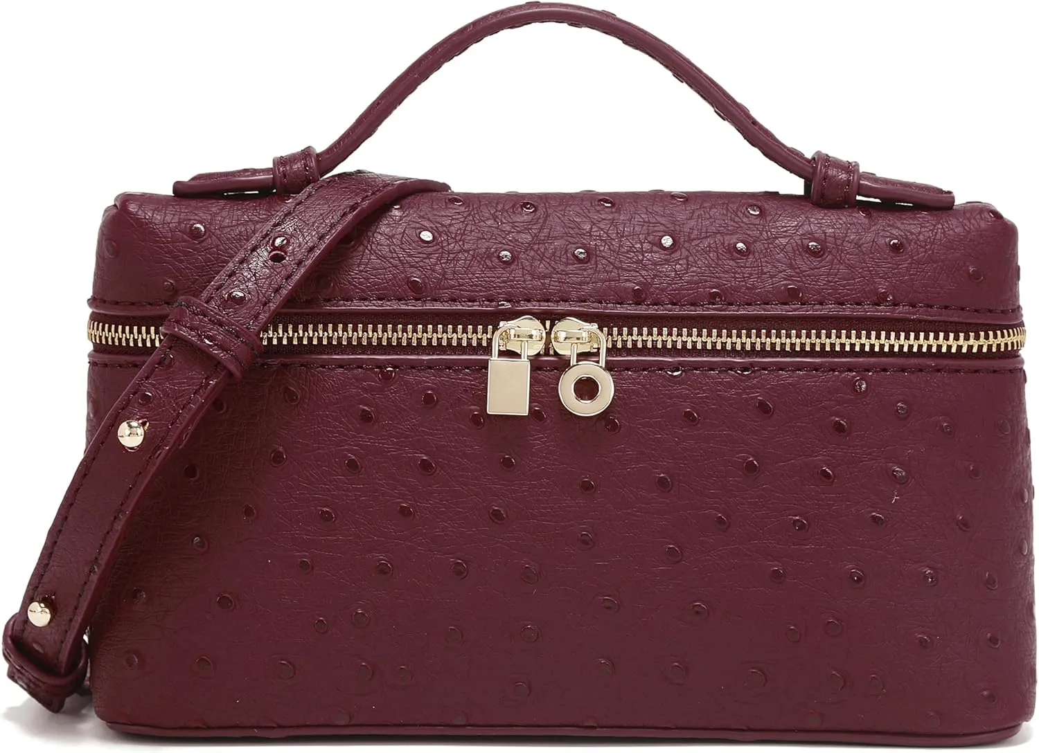 Rejolly Crossbody Bag for Women Small Pouch Top-Handle Leather Bag Designer Shoulder Handbag Quiet Luxury Trendy Purse