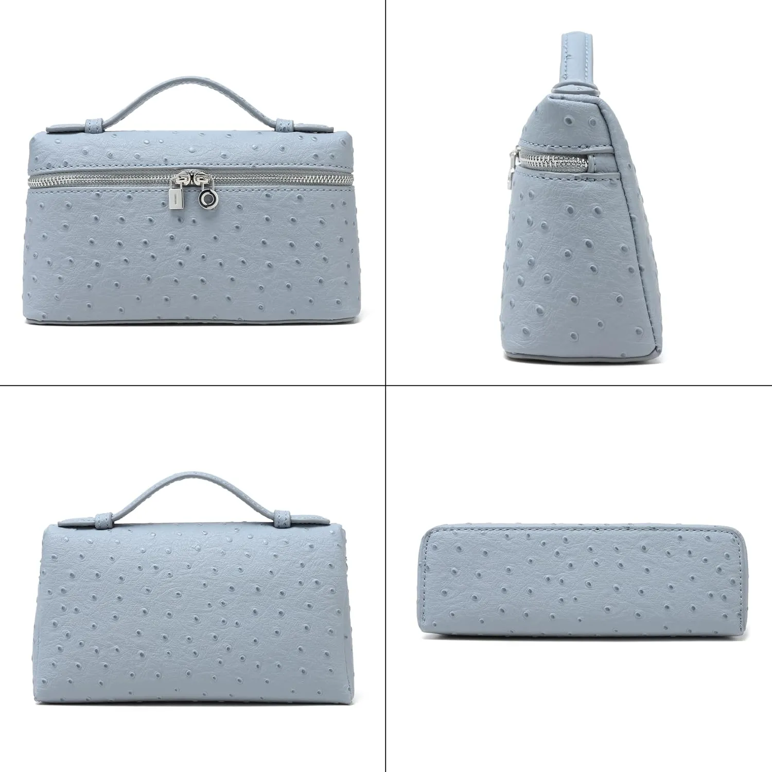 Rejolly Crossbody Bag for Women Small Pouch Top-Handle Leather Bag Designer Shoulder Handbag Quiet Luxury Trendy Purse