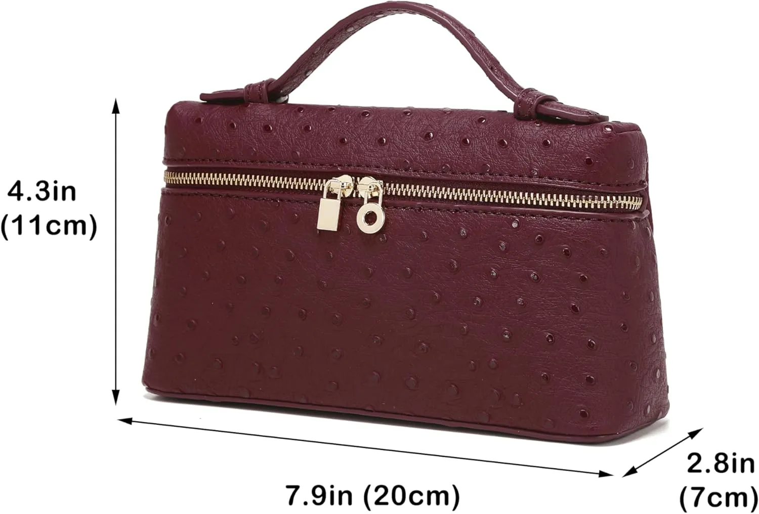 Rejolly Crossbody Bag for Women Small Pouch Top-Handle Leather Bag Designer Shoulder Handbag Quiet Luxury Trendy Purse