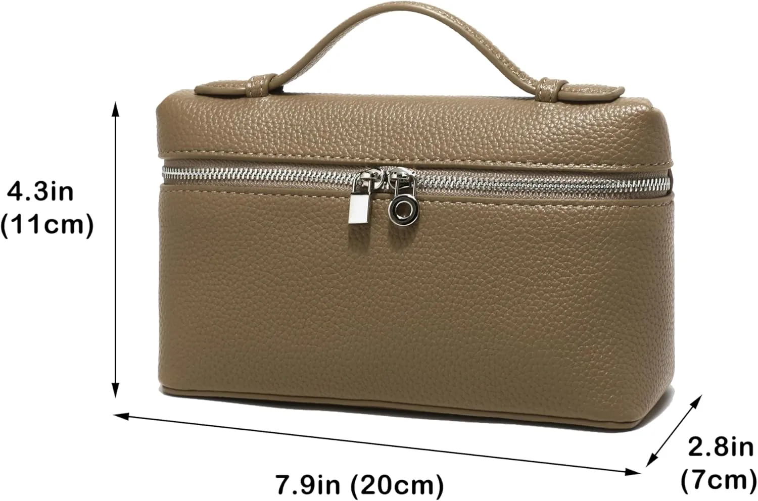 Rejolly Crossbody Bag for Women Small Top-Handle Pouch Purse Designer Shoulder Handbag Quiet Luxury Leather Trendy Purse