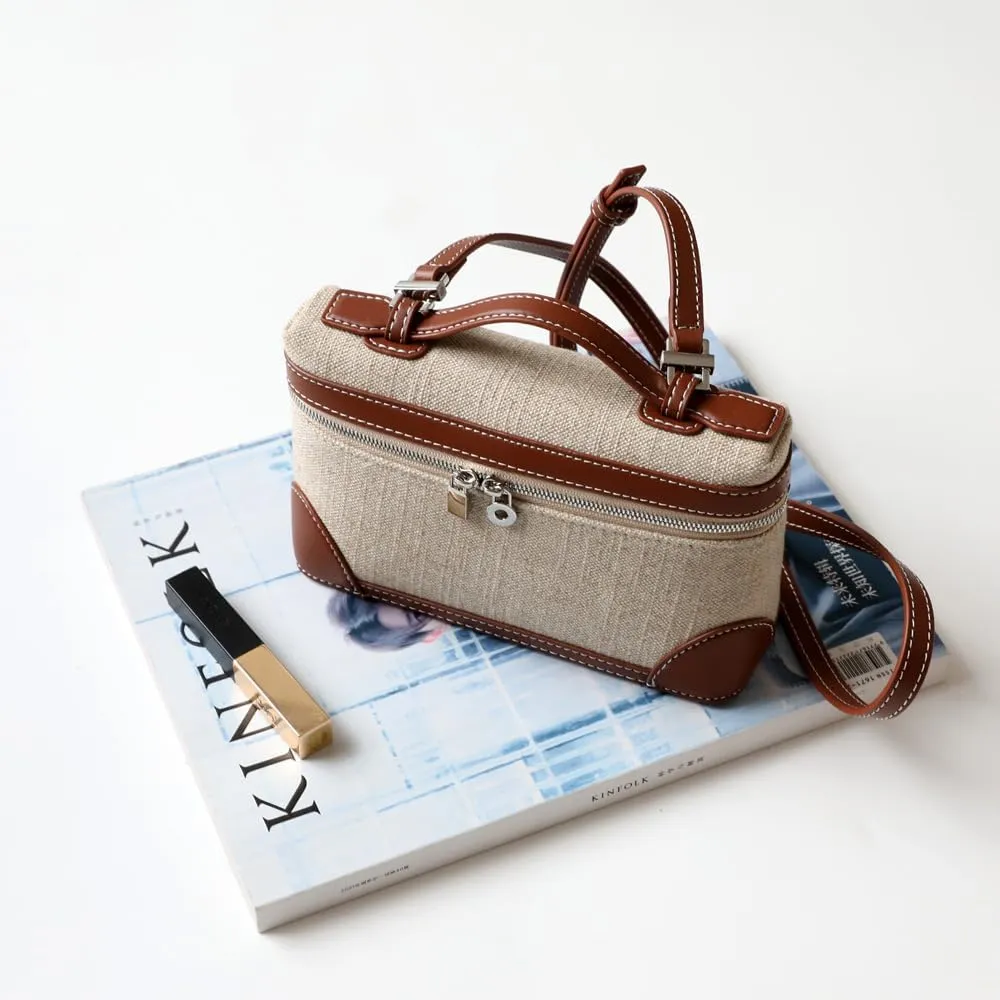 Rejolly Crossbody Bag for Women Small Top-Handle Pouch Purse Designer Shoulder Handbag Quiet Luxury Leather Trendy Purse