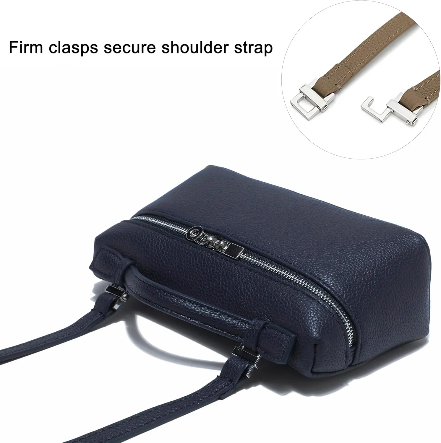 Rejolly Crossbody Bag for Women Small Top-Handle Pouch Purse Designer Shoulder Handbag Quiet Luxury Leather Trendy Purse