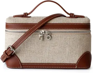 Rejolly Crossbody Bag for Women Small Top-Handle Pouch Purse Designer Shoulder Handbag Quiet Luxury Leather Trendy Purse
