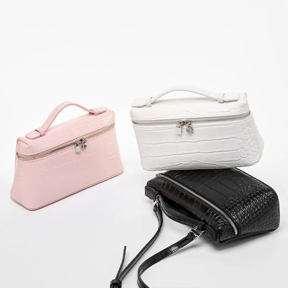 Rejolly Crossbody Bag for Women Small Top-Handle Pouch Purse Designer Shoulder Handbag Quiet Luxury Leather Trendy Purse