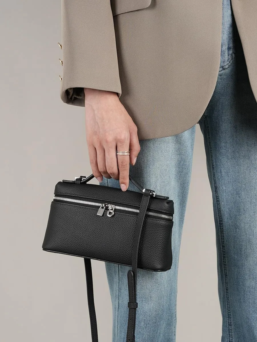 Rejolly Crossbody Bag for Women Small Top-Handle Pouch Purse Designer Shoulder Handbag Quiet Luxury Leather Trendy Purse