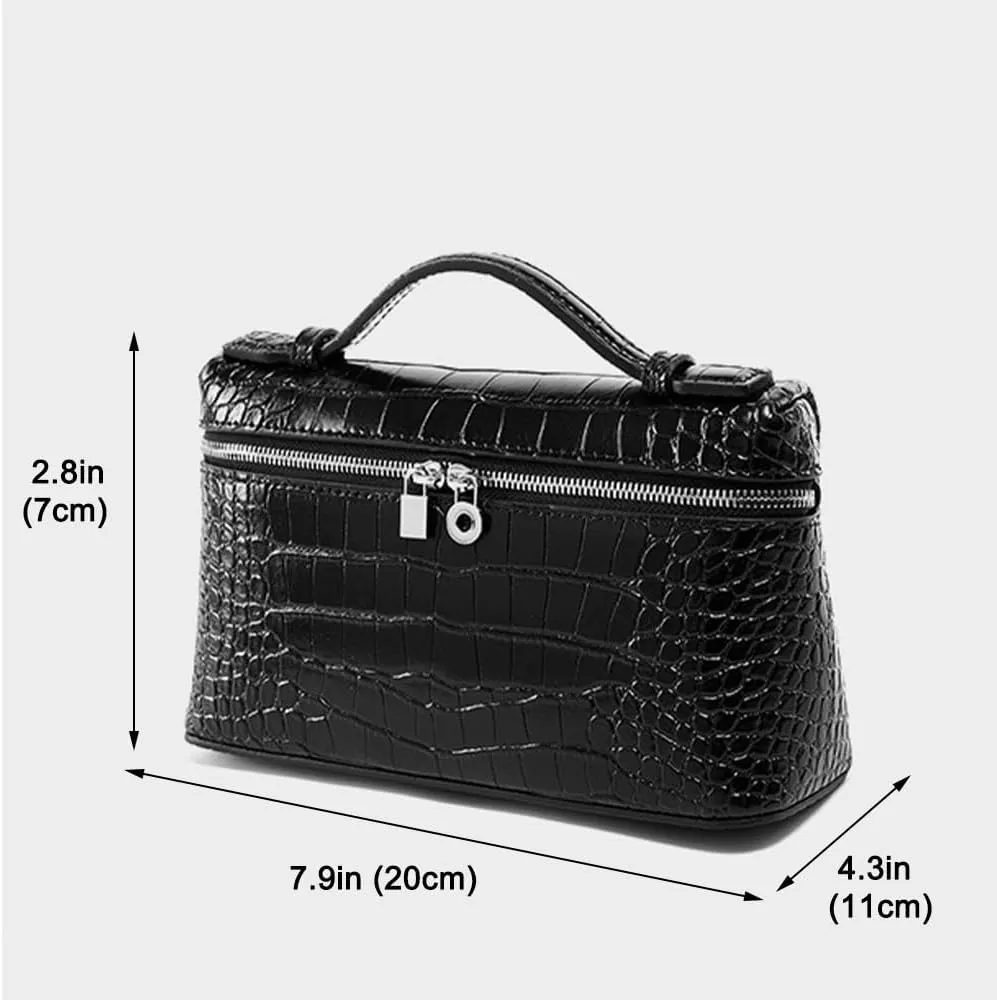 Rejolly Crossbody Bag for Women Small Top-Handle Pouch Purse Designer Shoulder Handbag Quiet Luxury Leather Trendy Purse