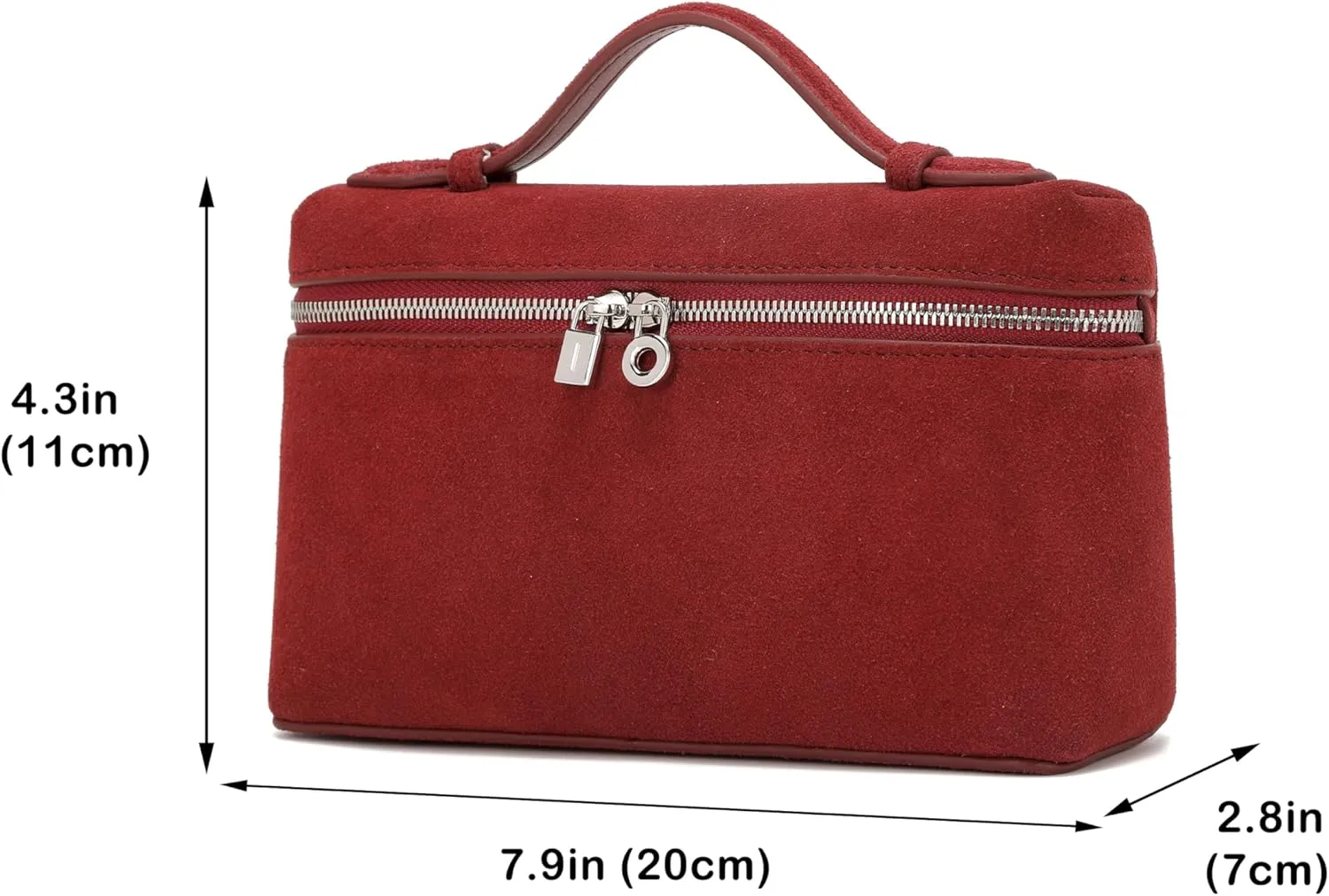 Rejolly Crossbody Bag for Women Small Top-Handle Pouch Purse Designer Shoulder Handbag Quiet Luxury Leather Trendy Purse