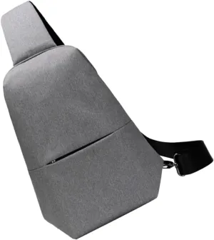 SAFIGLE Multi-function Waterproof Sling Bag Convertible to Shoulder Pack Chest Bag Crossbody Backpack for Hiking Travel Light Grey