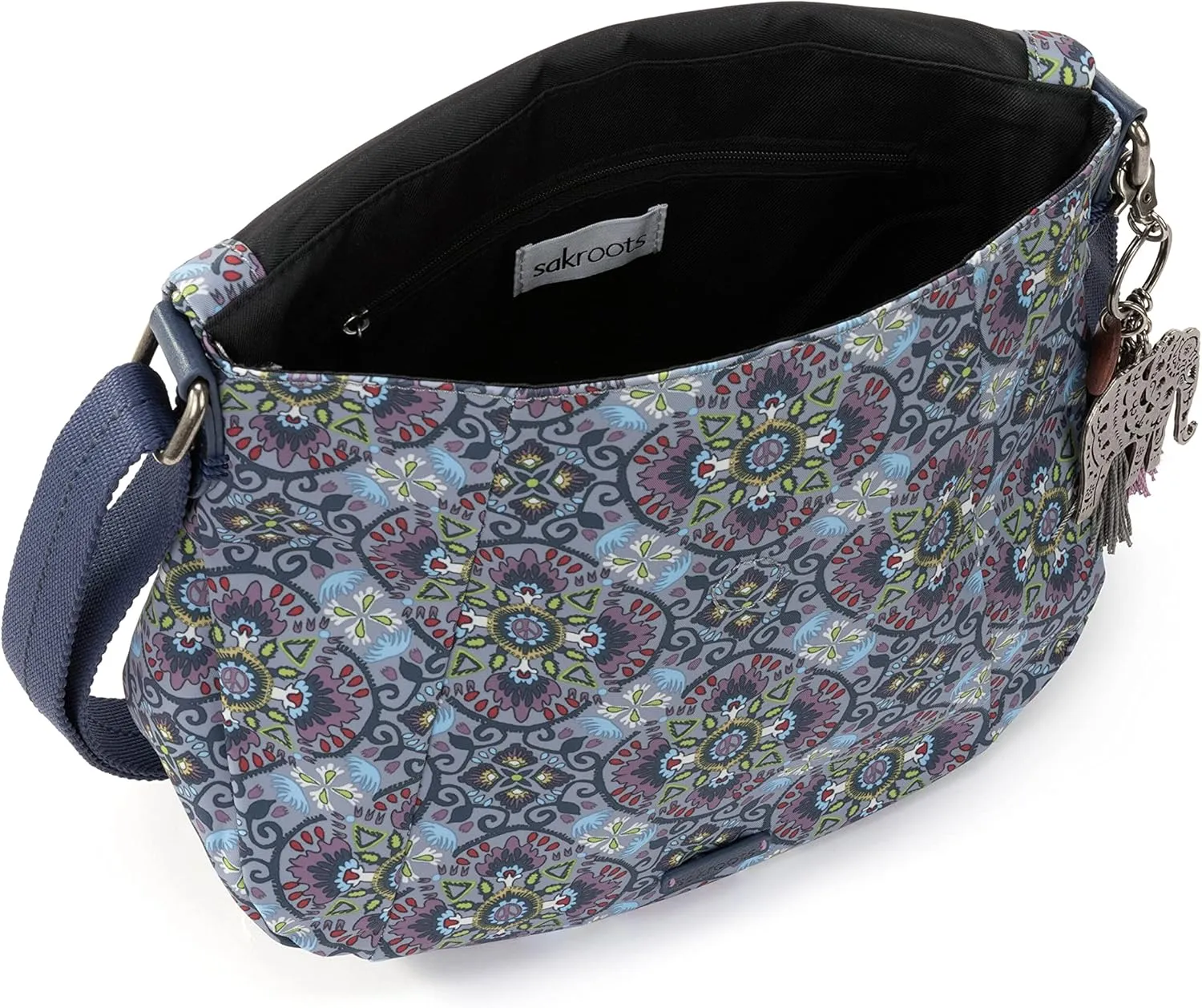 Sakroots Artist Circle Foldover Crossbody