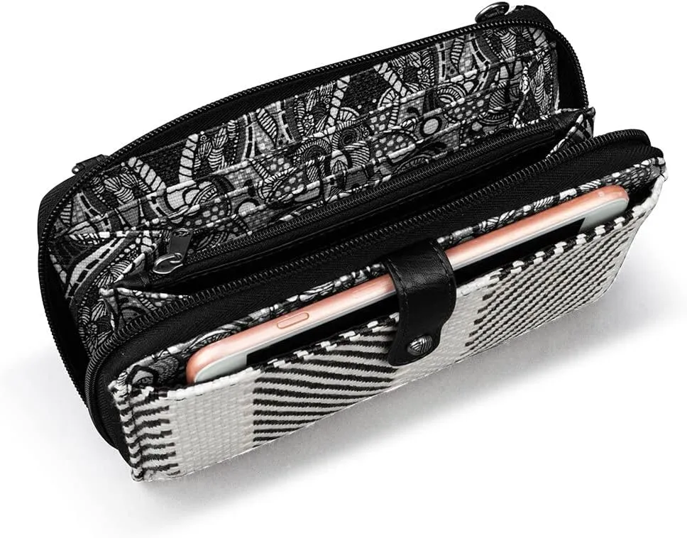 Sakroots Woven Large Smartphone Crossbody Bag