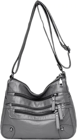 Shopper Handbag Travel Purse Women Soft Leather Shoulder Bags Layer Classic Crossbody Bag Luxury Designer Handbag