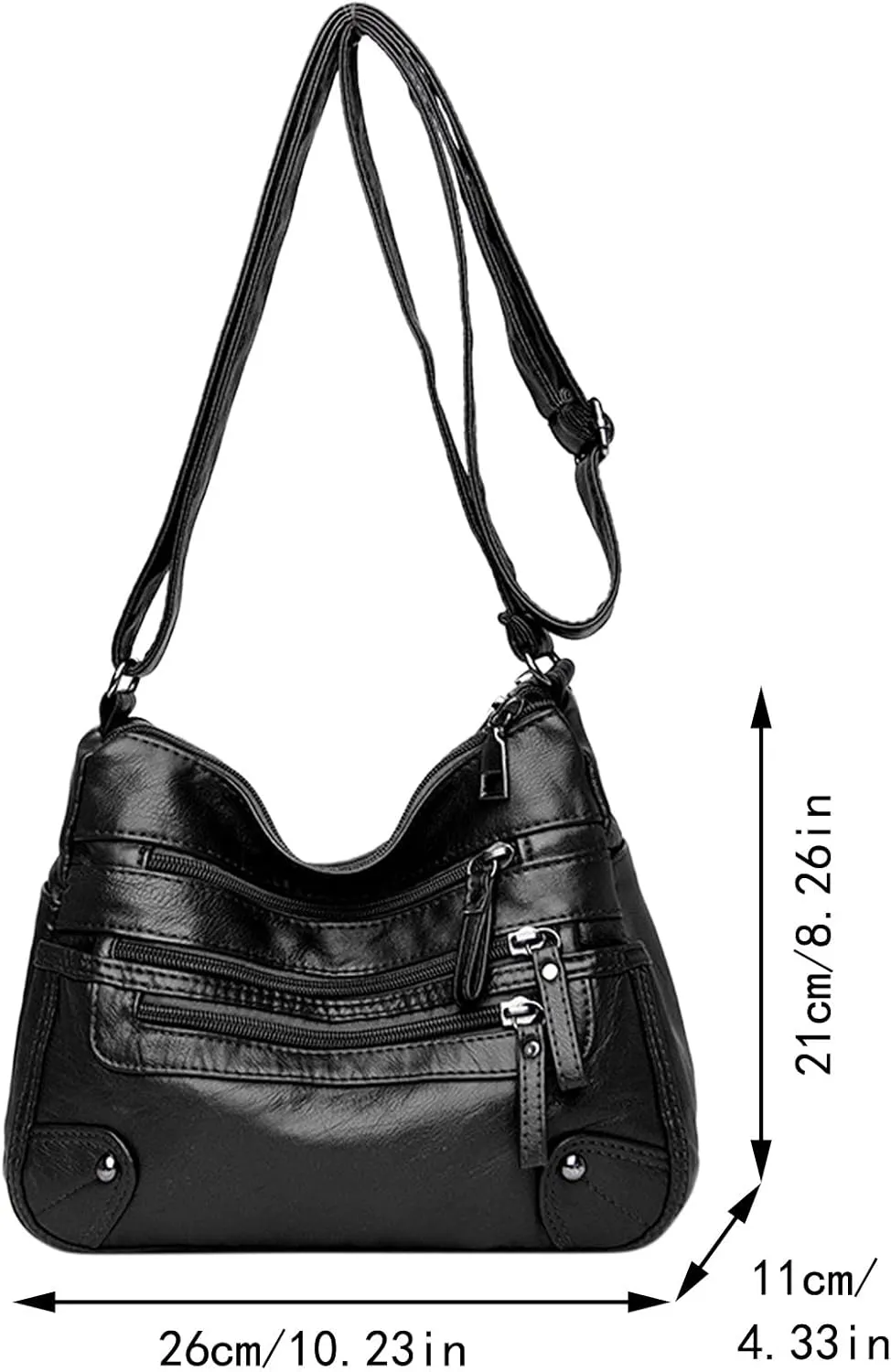 Shopper Handbag Travel Purse Women Soft Leather Shoulder Bags Layer Classic Crossbody Bag Luxury Designer Handbag