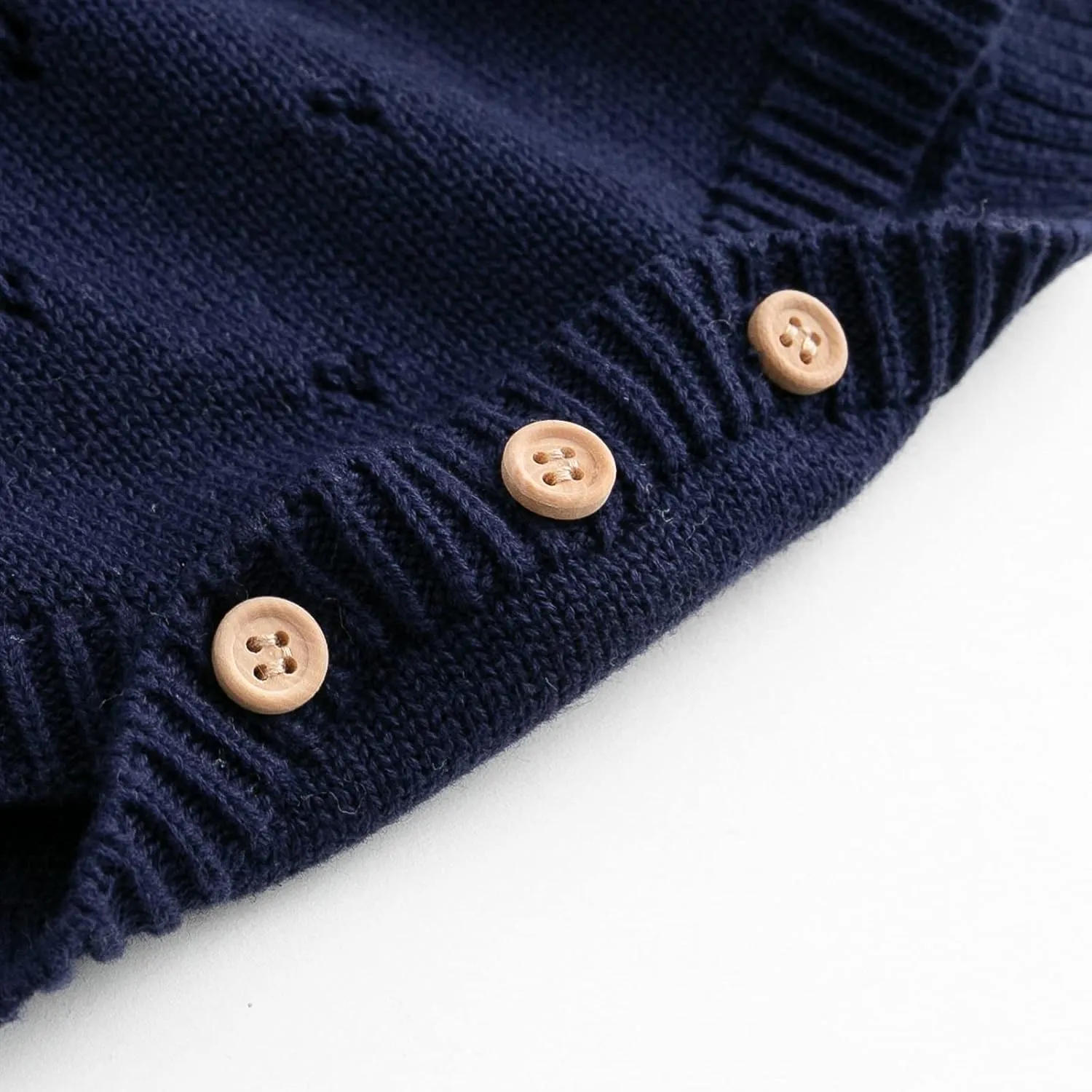 Simplee kids Baby Boys’ Girls’ Knitted Romper Jumpsuit Long Sleeve Onesie Bodysuits One Piece Outfits Sweater