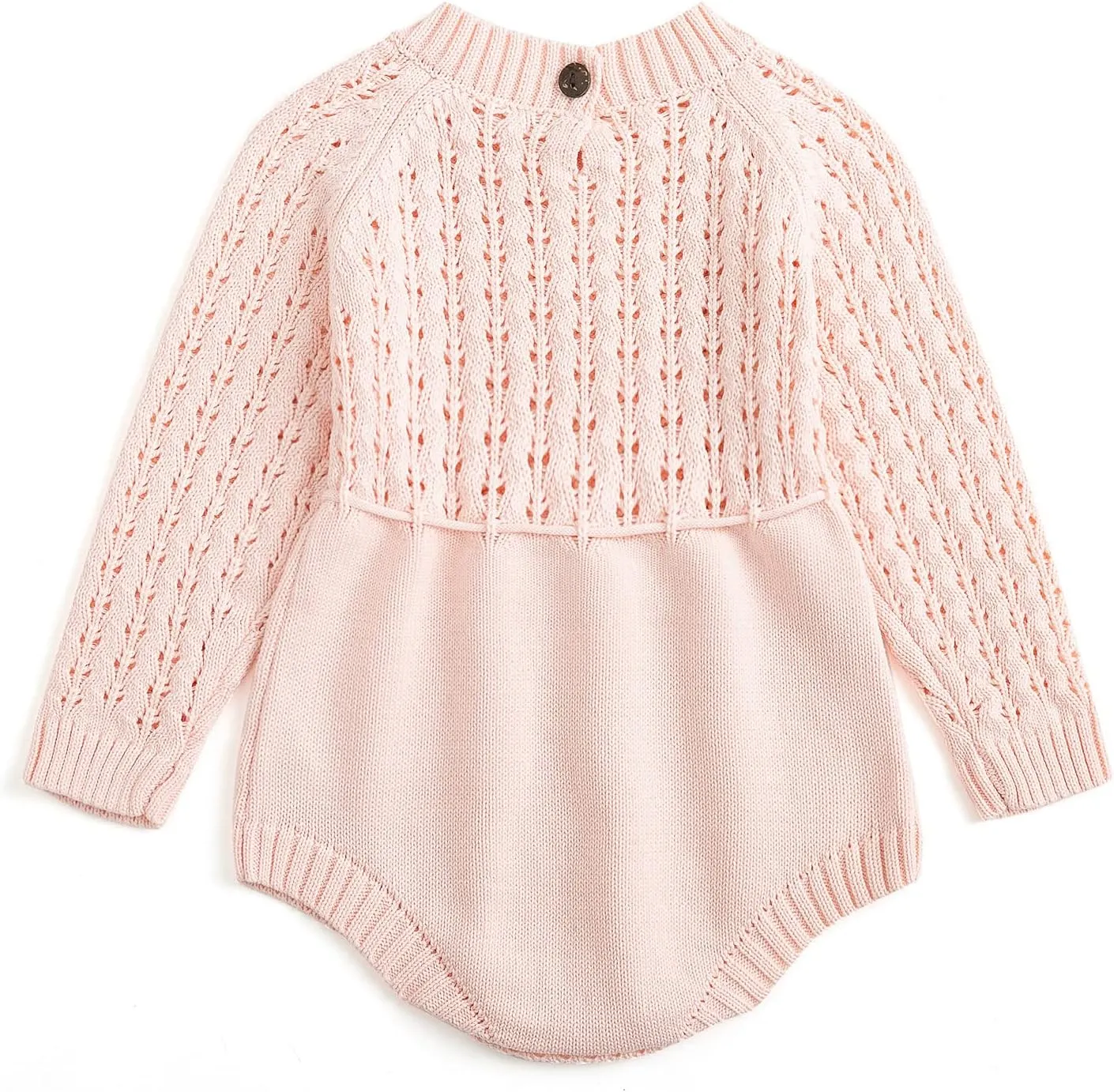 Simplee kids Baby Boys’ Girls’ Knitted Romper Jumpsuit Long Sleeve Onesie Bodysuits One Piece Outfits Sweater