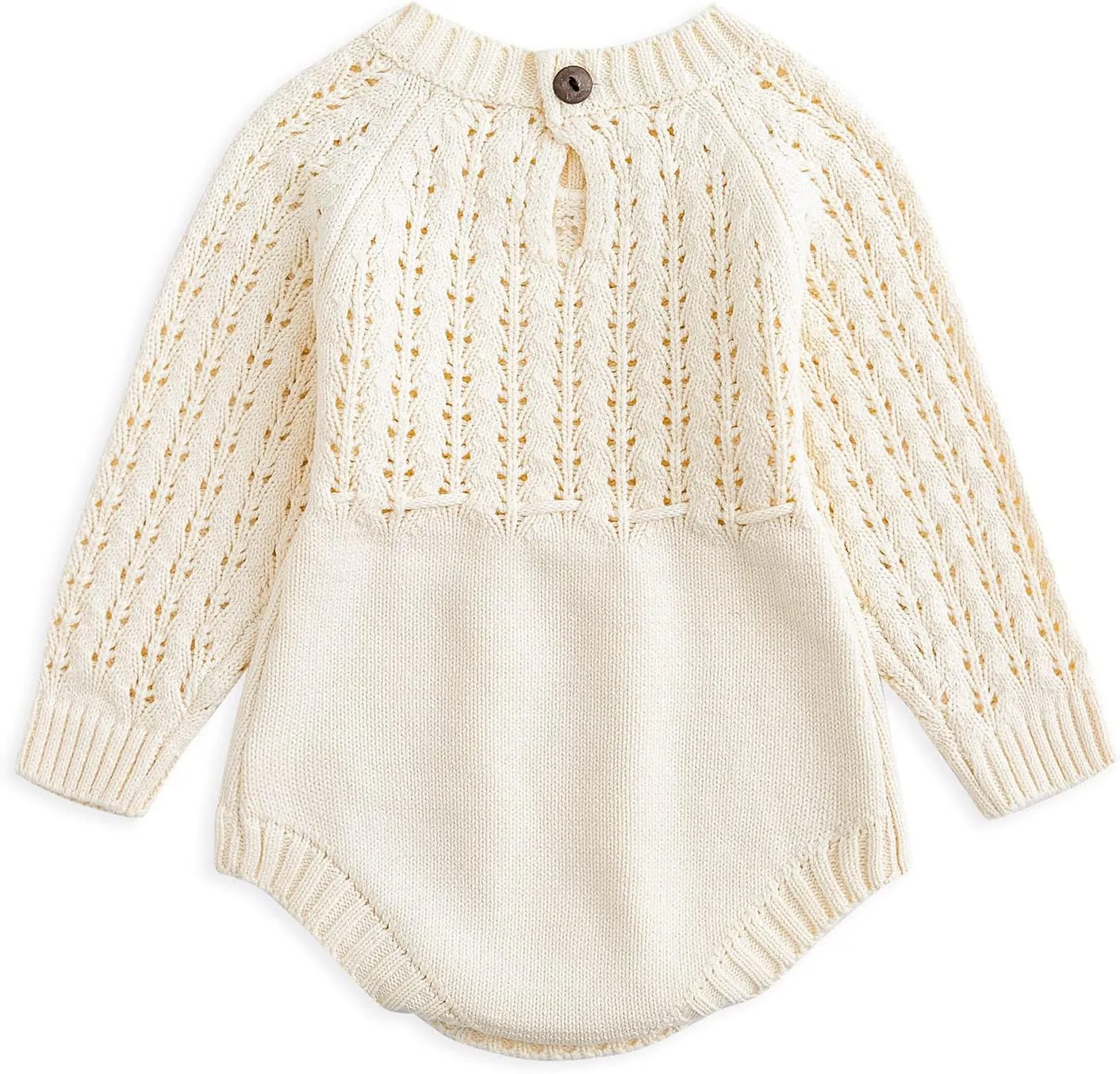 Simplee kids Baby Boys’ Girls’ Knitted Romper Jumpsuit Long Sleeve Onesie Bodysuits One Piece Outfits Sweater