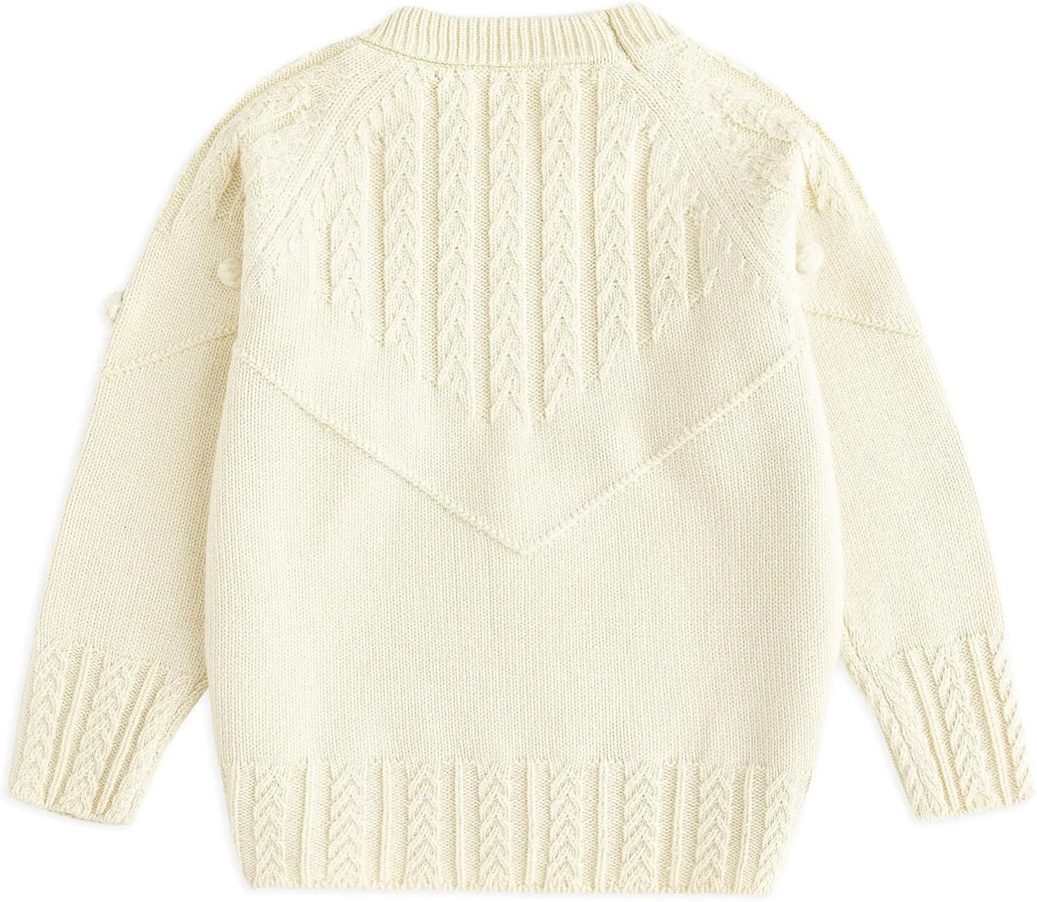 Simplee kids Baby Girl Knit Sweater Round Neck Long Sleeve Toddler Pullover Sweatshirt Fall Winter Clothes 2T-6T