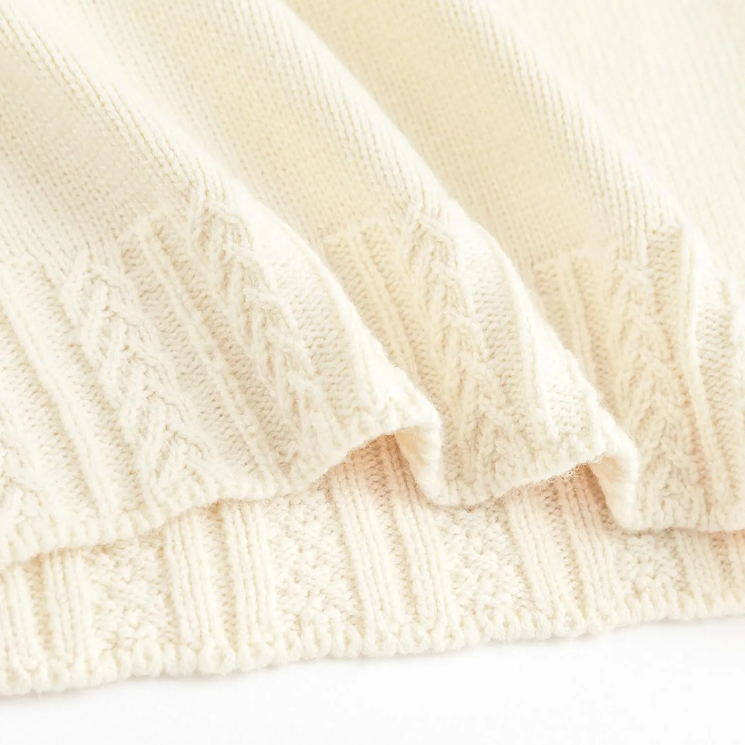 Simplee kids Baby Girl Knit Sweater Round Neck Long Sleeve Toddler Pullover Sweatshirt Fall Winter Clothes 2T-6T