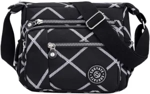 Single Messenger Bag Bags Crossbody Fashion Shoulder Nylon Women Bags Drawing Messenger Bag (One Size)