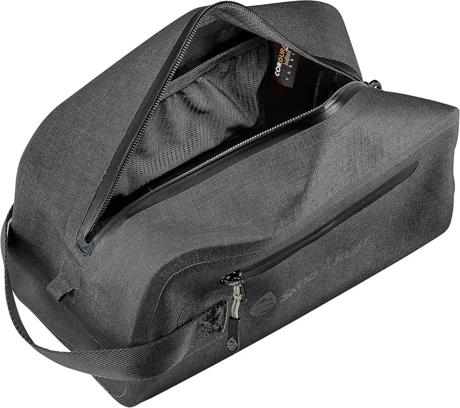 Skog Å Kust DoppSåk Waterproof & Leak-Proof Travel Toiletry Bag | Large, Black