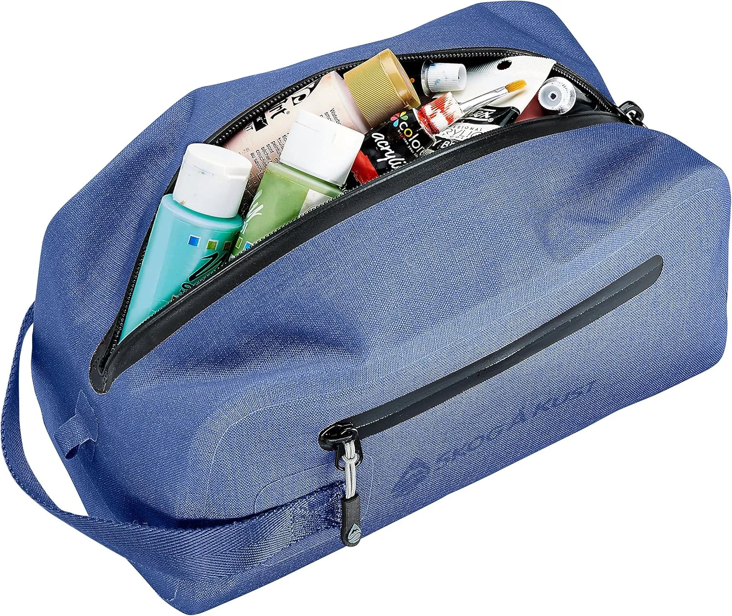 Skog Å Kust DoppSåk Waterproof & Leak-proof Travel Toiletry Bag | Large Blue