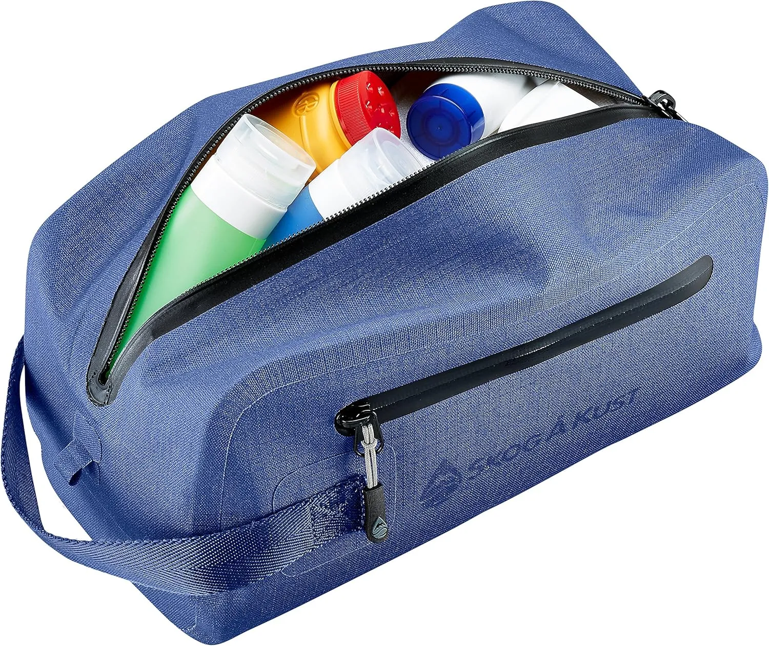 Skog Å Kust DoppSåk Waterproof & Leak-proof Travel Toiletry Bag | Large Blue