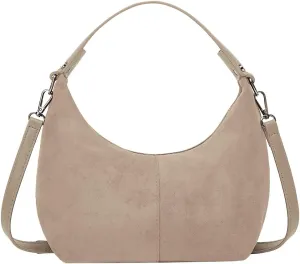 Slouchy Suede Shoulder Bags For Women Retro Crossbody Bag Tote Bag Satchel Bag Winter Work Purses Crescent Bag Handbag Fall