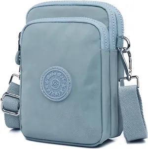 Small Crossbody Bags and Purses for Women,Nylon Cell Phone Bags with Headphone Jack. …