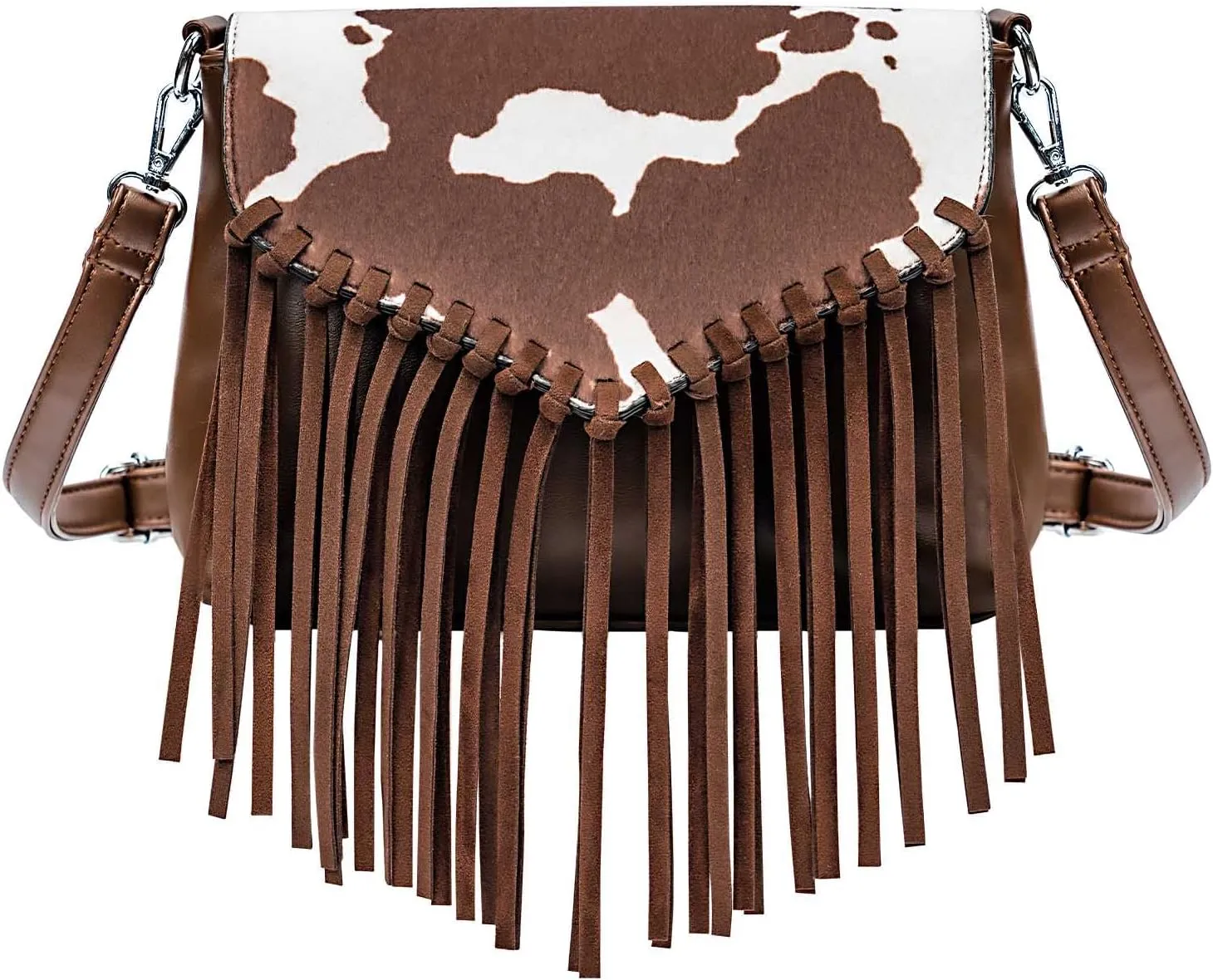 Small Crossbody Bags for Women Crossbody Handbag Fringe Purse Tassel Shoulder Bag Turquoise Concho Wallet