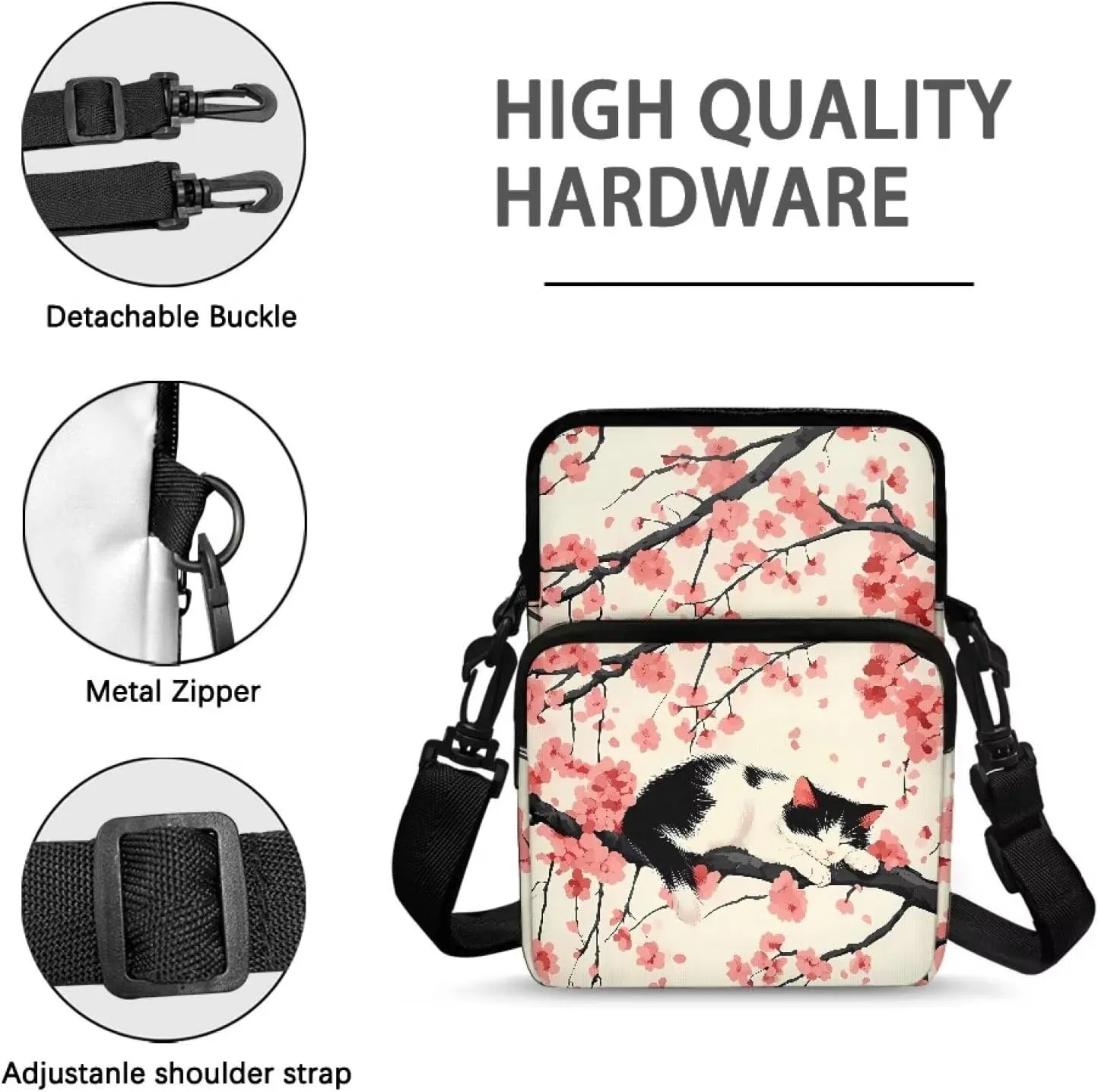 Small Small Messenger for Women Men Crossbody Bags Handbags Purses Fanny Pack Wallet Bag Coin Purse Backpack