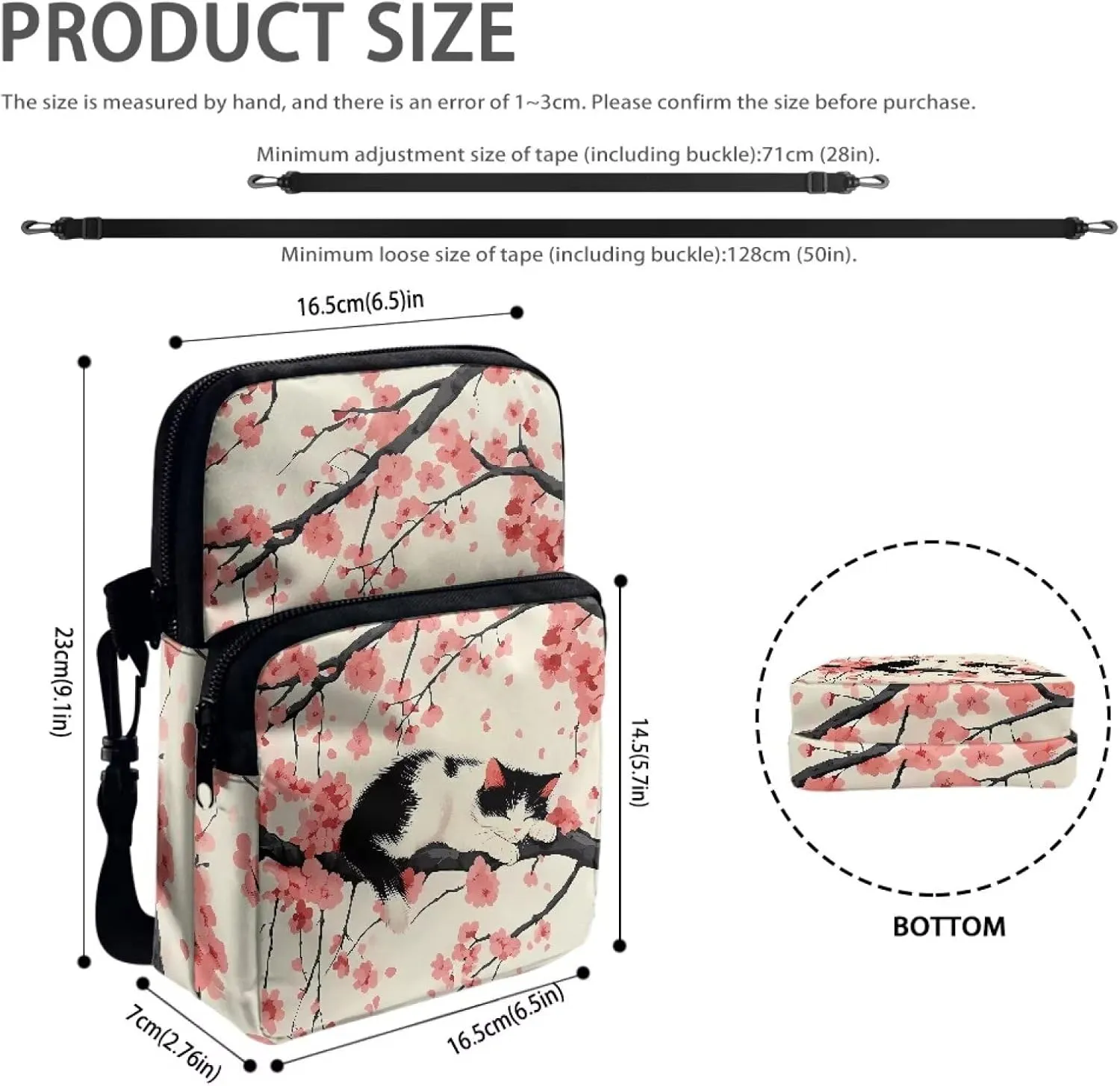 Small Small Messenger for Women Men Crossbody Bags Handbags Purses Fanny Pack Wallet Bag Coin Purse Backpack