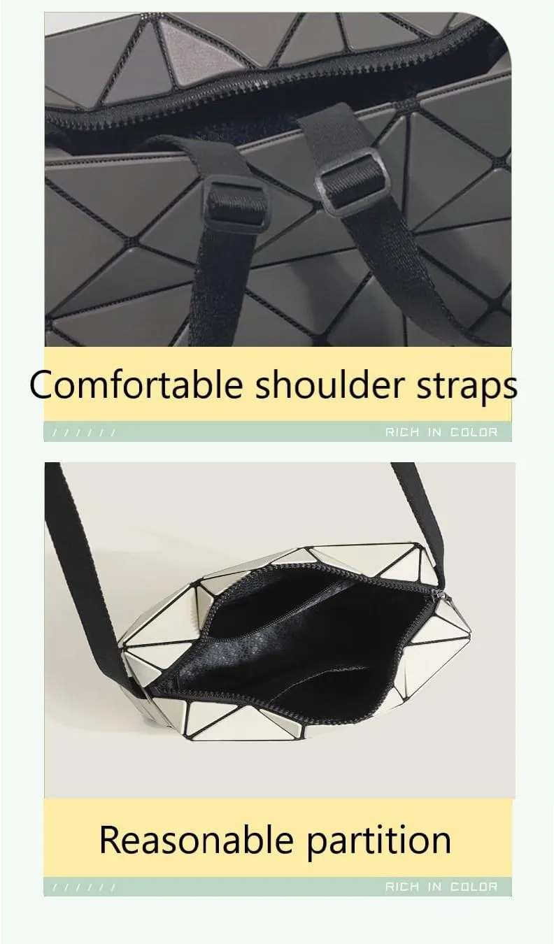 Small square bag, geometric rhombus, Cupid box bag, shoulder messenger bag，Couple shoulder bag