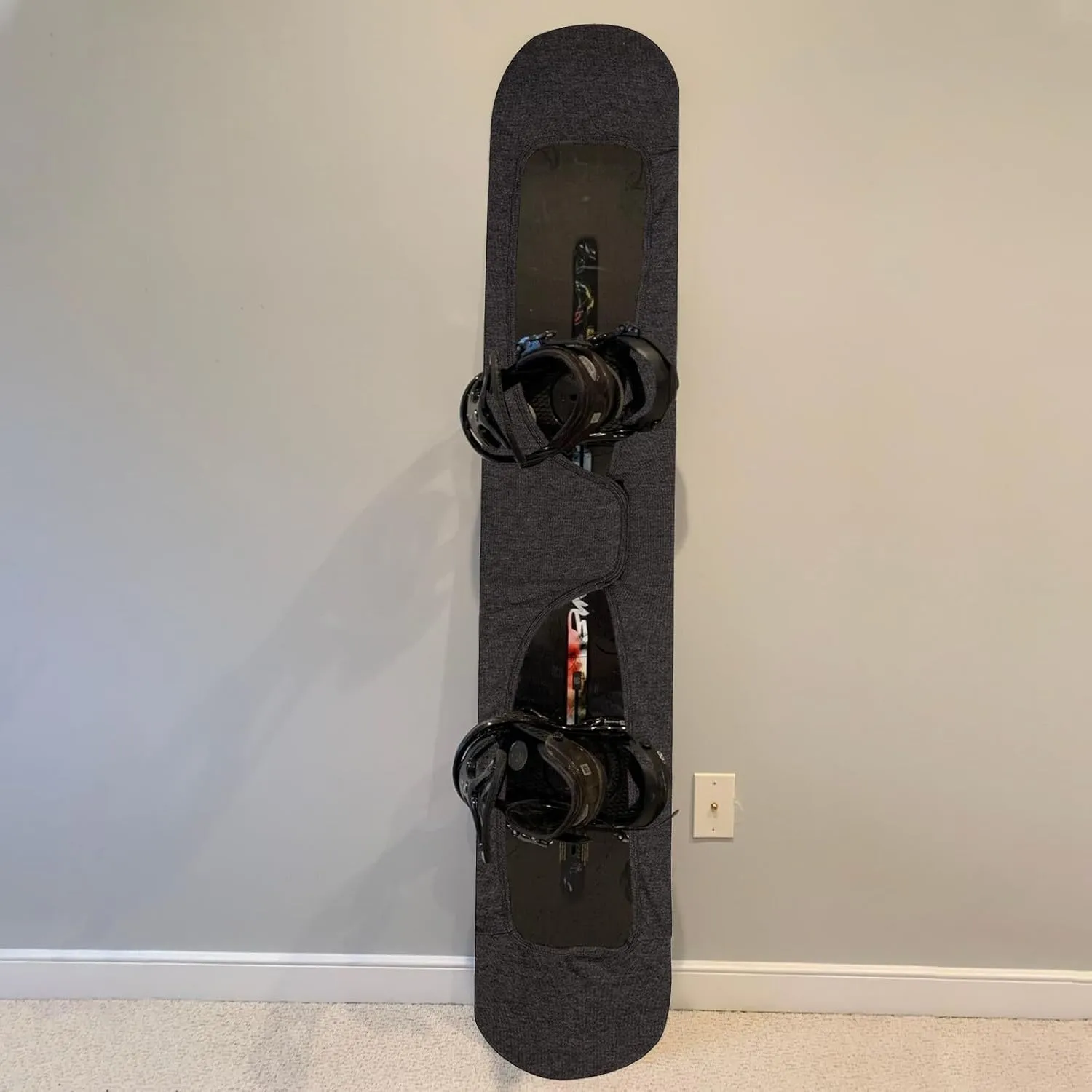 Snowboard Sleeve Cover,Snowboard Cover Sleeve Case,Snowboard Protection Soft Cover Sleeve with Binding Open,Snowboard Bag for Travel,Gift for Snowboarders,Suitable for 150 to 170 Snowboards