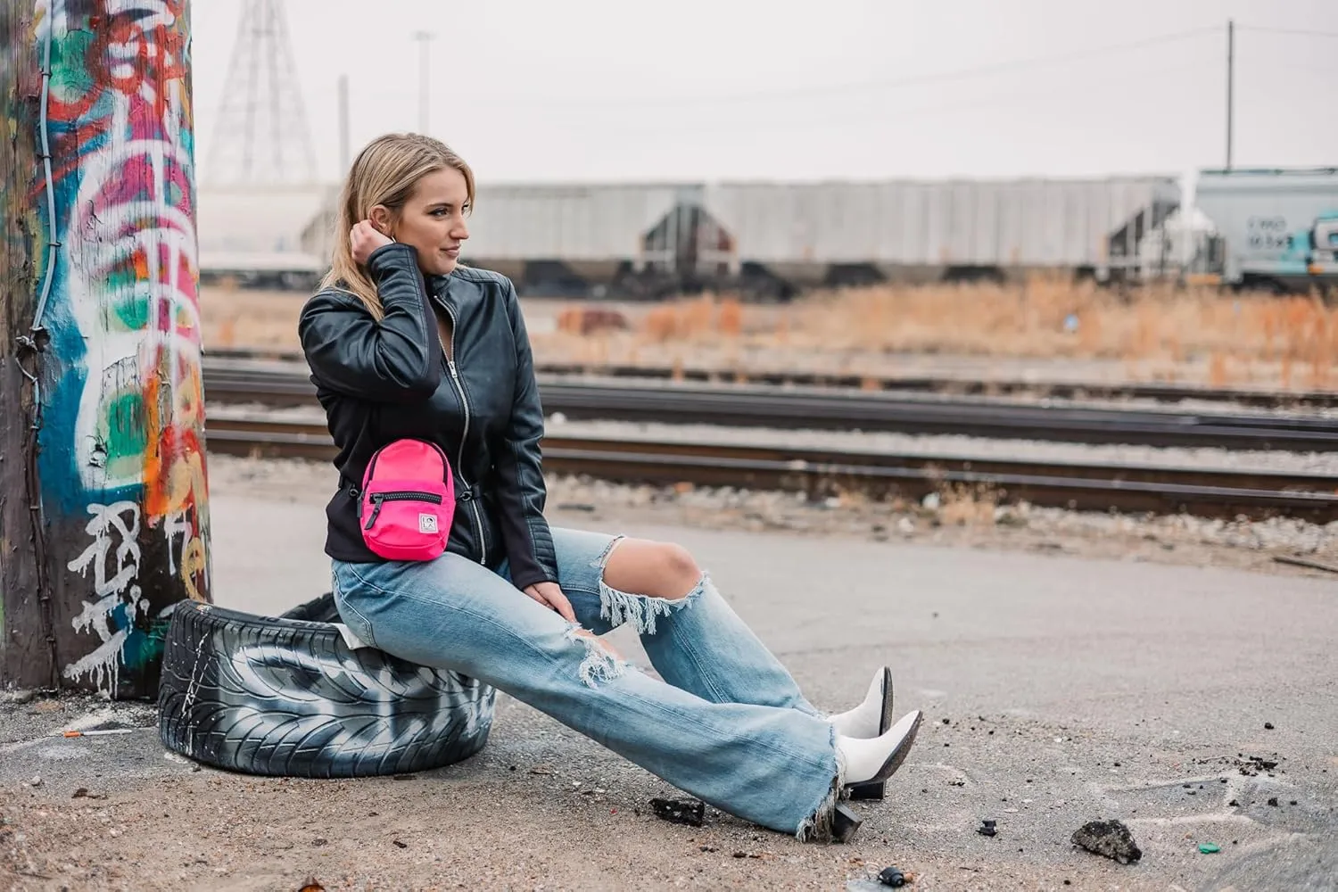 Stargazer Mini Convertible Backpack - Mondo - Spearmint