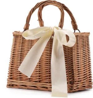 Straw Beach Bags For Women Summer Clutch Rattan Woven Wicker Purse Crochet Tote