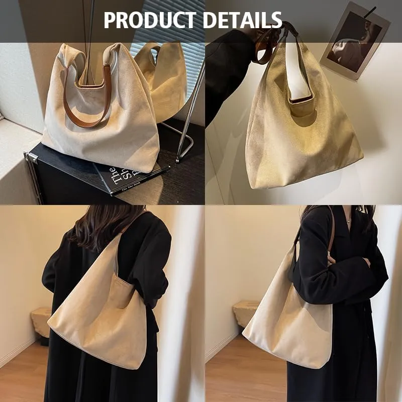 Suede Bag for Women Suede Hobo Bags Suedes Tote Bag Suedes Handbag Shoulder Bag