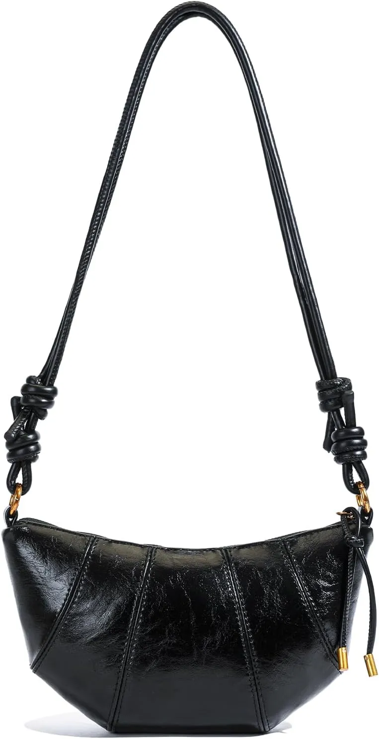 Suede Bags for Women Suede Purses Crescent Bag Crossbody Shoulder Bag Trendy Tote Handbags