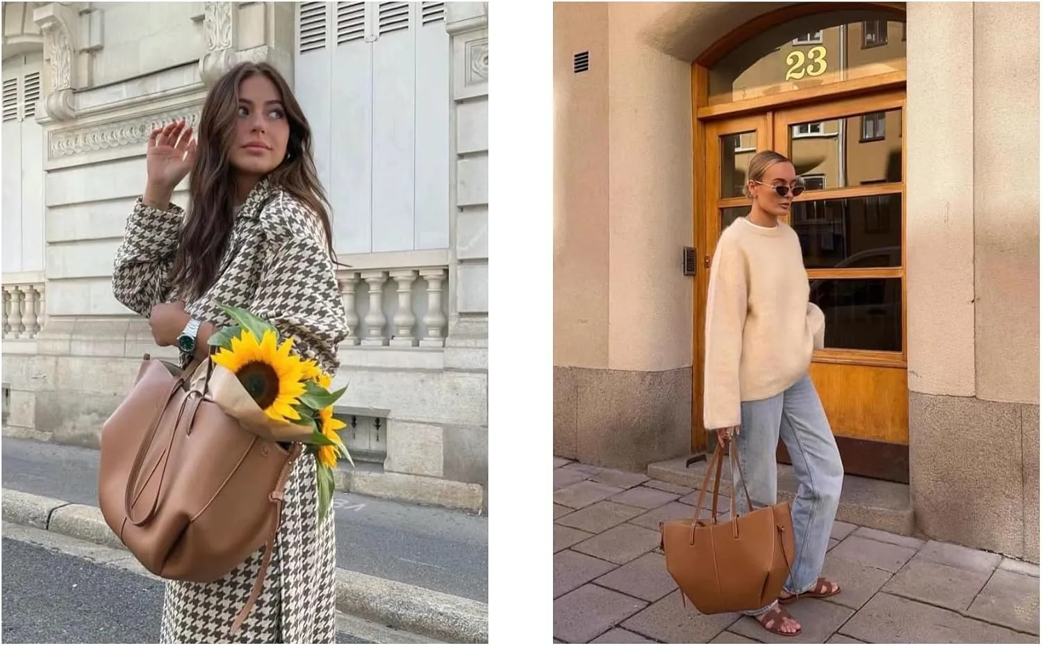 Suede leather Shoulder Bag for Women, Soft Top-Handle Bags