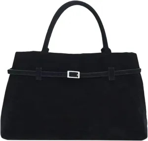 Suede Tote Bag Women Y2K Underarm Shoulder Bag Retro Vintage Top-handle Purse Satchels Work Bag 2024 Fall