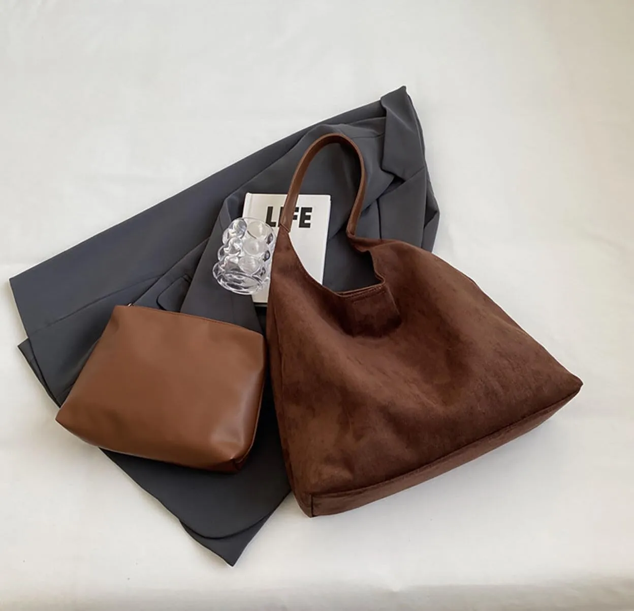 Suede Women's Work & Office Bags - Hobo, Tote & Purse