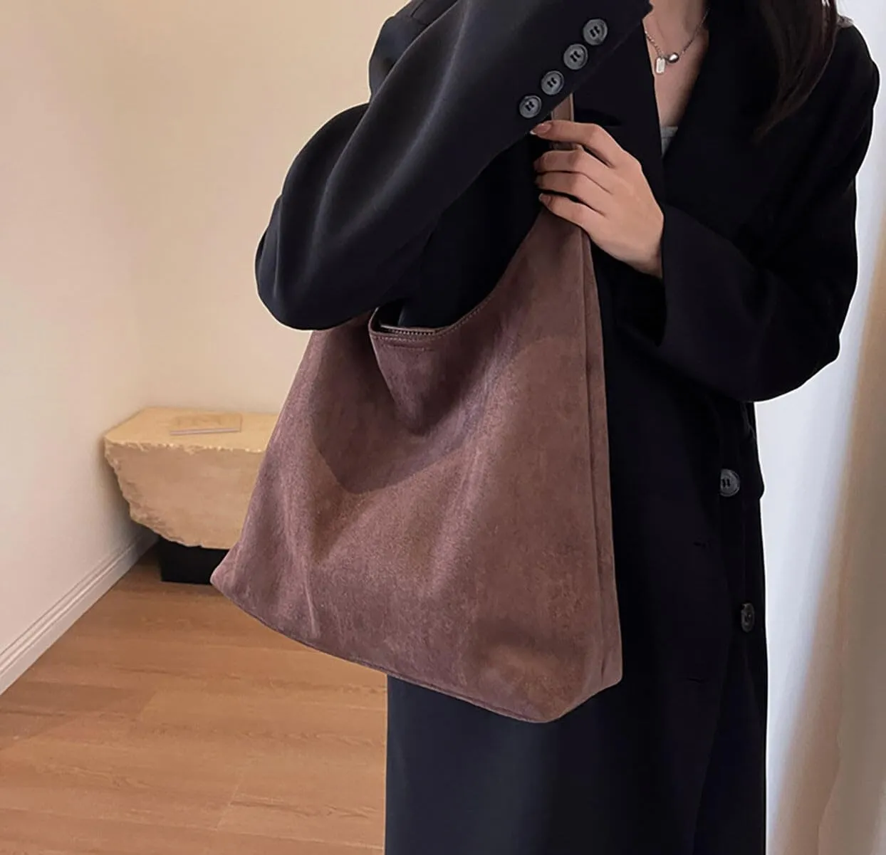Suede Women's Work & Office Bags - Hobo, Tote & Purse