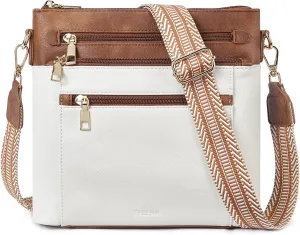 Telena Crossbody Bags for Women Faux Leather Cross body Purses With Adjustable Strap