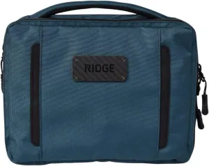 The Ridge Travel Toiletry Bag - Premium 900D Ballistic Nylon with Organizer Pockets - Alpine Navy
