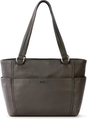 The Sak Ashby Satchel in Leather, Slate