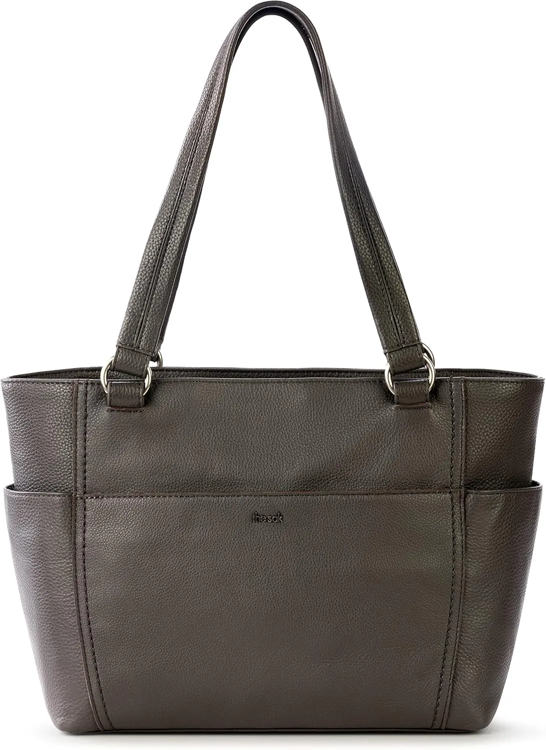 The Sak Ashby Satchel in Leather, Slate